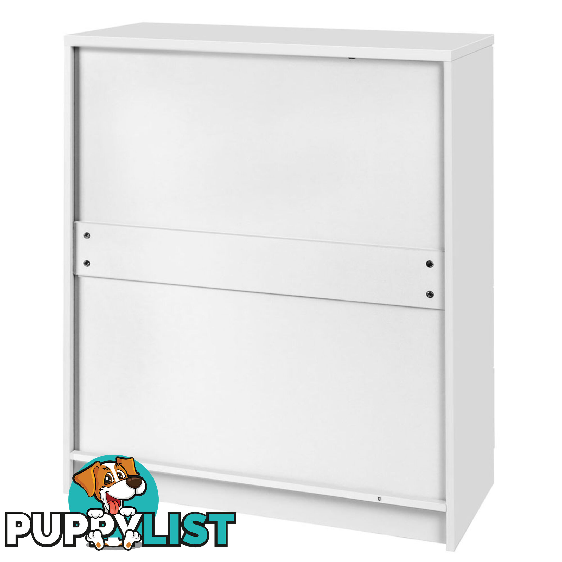 6 Drawer Tallboy Bedroom Storage White