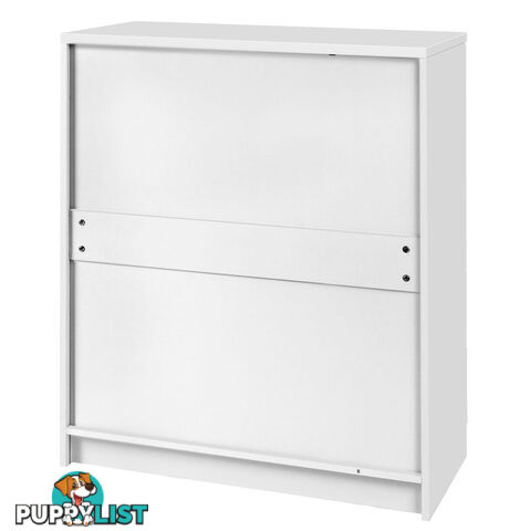 6 Drawer Tallboy Bedroom Storage White