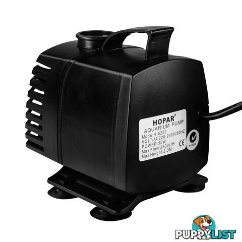 2500LPH Aquarium Fountain Pond Submersible Aqua Marine Water Pump Fish Tank