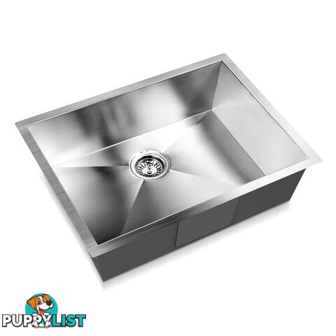 Handmade Stainless Steel Kitchen Laundry Sink Topmount Undermount 600 x 450 mm