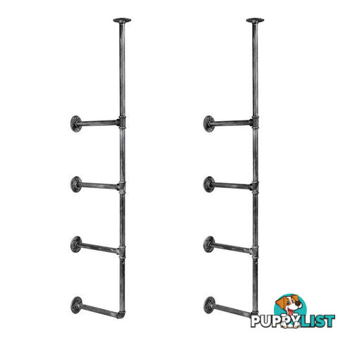 Wall Mount Pipe Bracket Shelf _ 141 CM