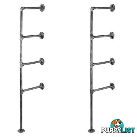 Wall Mount Pipe Bracket Shelf _ 141 CM