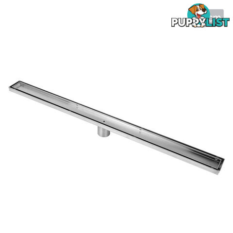 Stainless Steel Shower Grate Tile Insert Waste Linear Bathroom Drain Floor 800mm