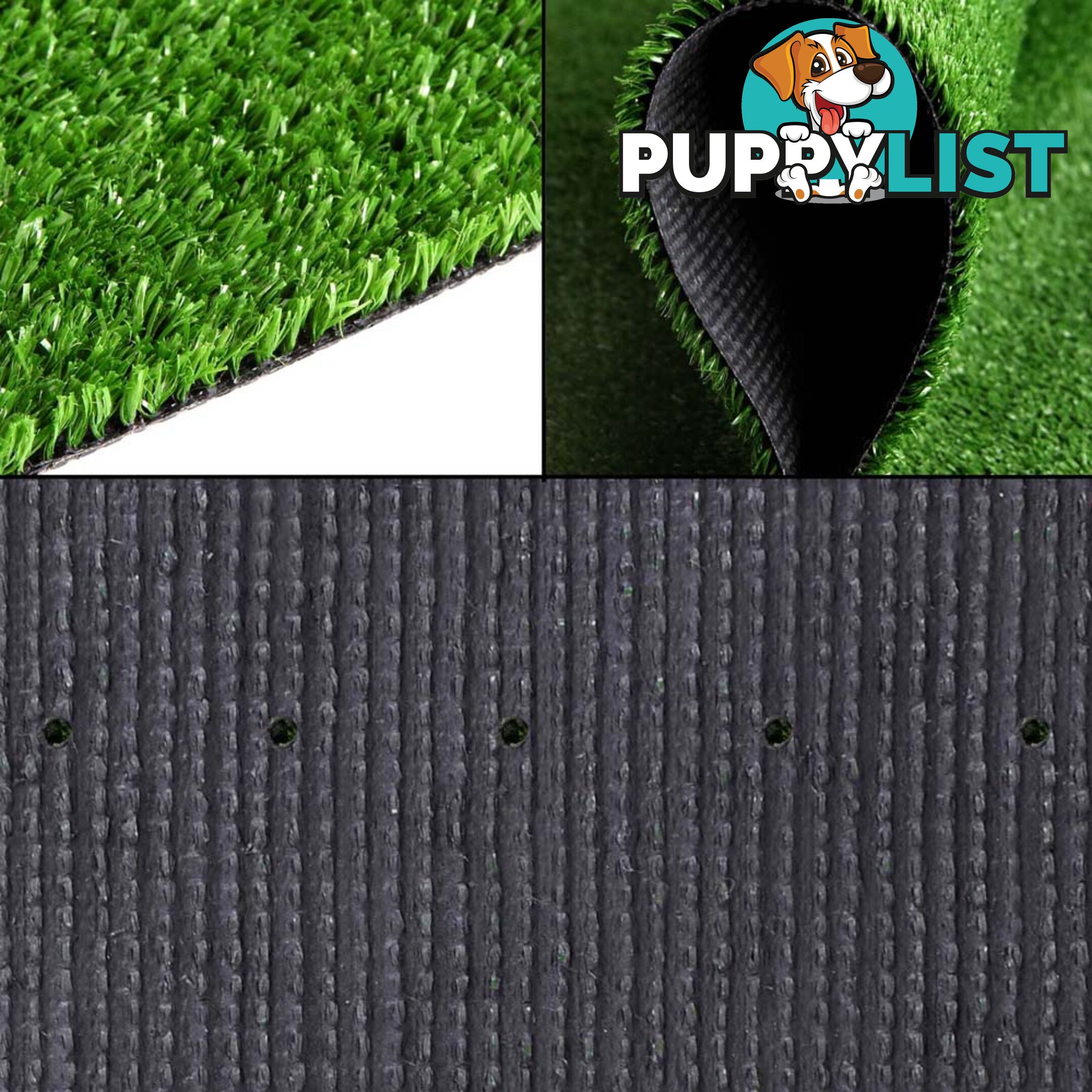 Artificial Grass 10 SQM Polypropylene Lawn Flooring 1X10M Green