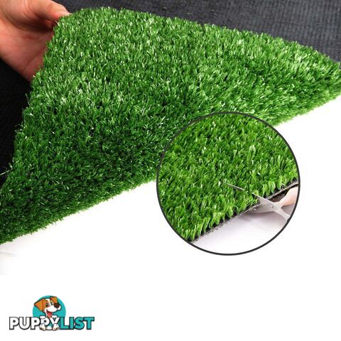 Artificial Grass 10 SQM Polypropylene Lawn Flooring 1X10M Green