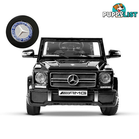 Mercedes G65 AMG Kids Ride On Car Licensed Remote Control Children Toy Car Black