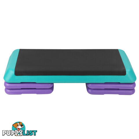 Aerobic Gym Workout Exercise Step Purple Green