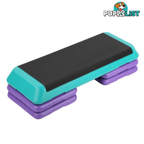 Aerobic Gym Workout Exercise Step Purple Green