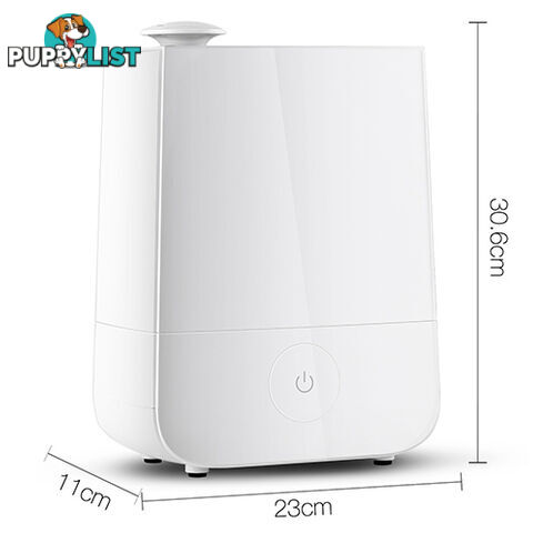 4L Air Humidifier Ultrasonic Cool Mist Nebuliser Aroma Steam Purifier Diffuser