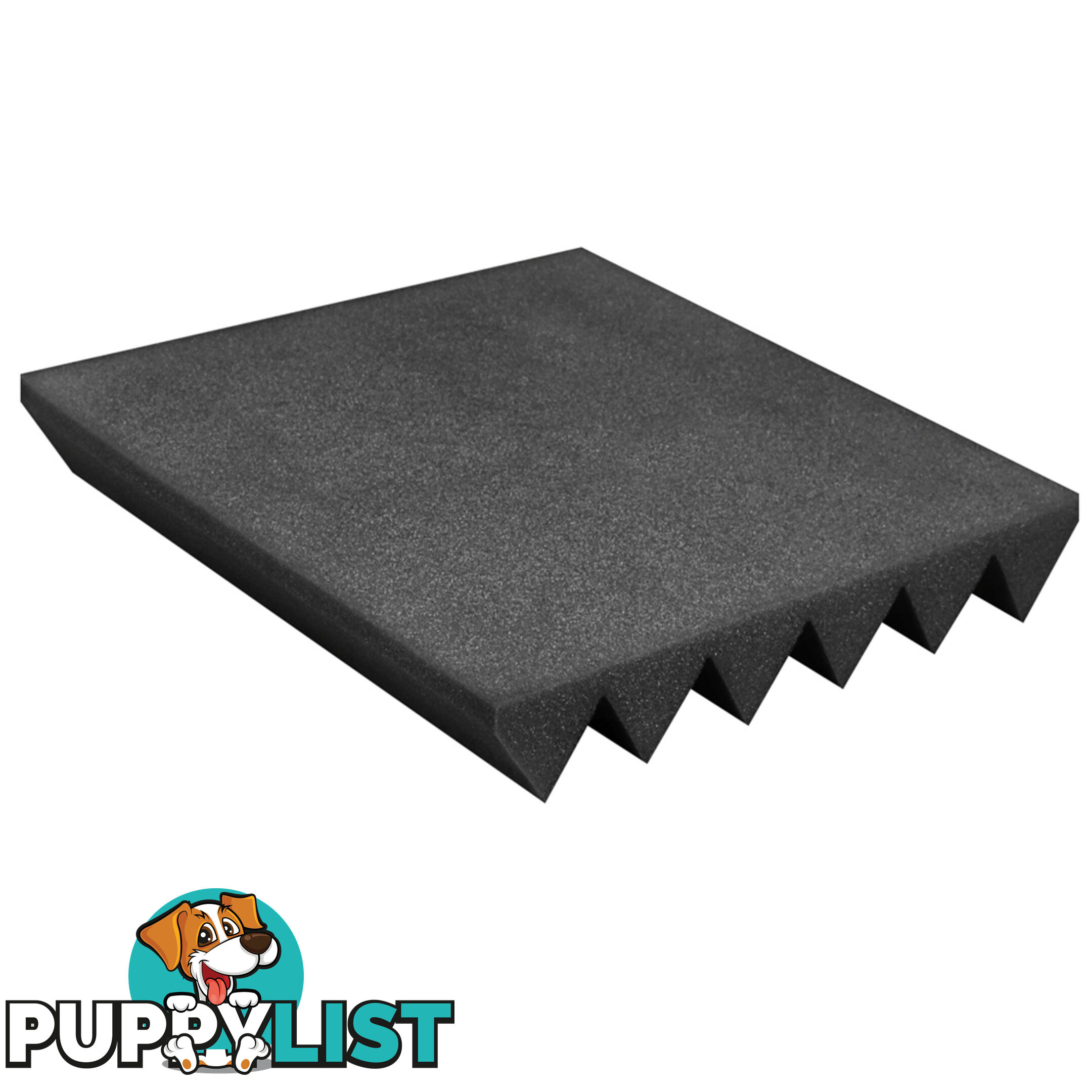 Set of 20 Studio Wedge Acoustic Foam Charcoal 30 x 30cm