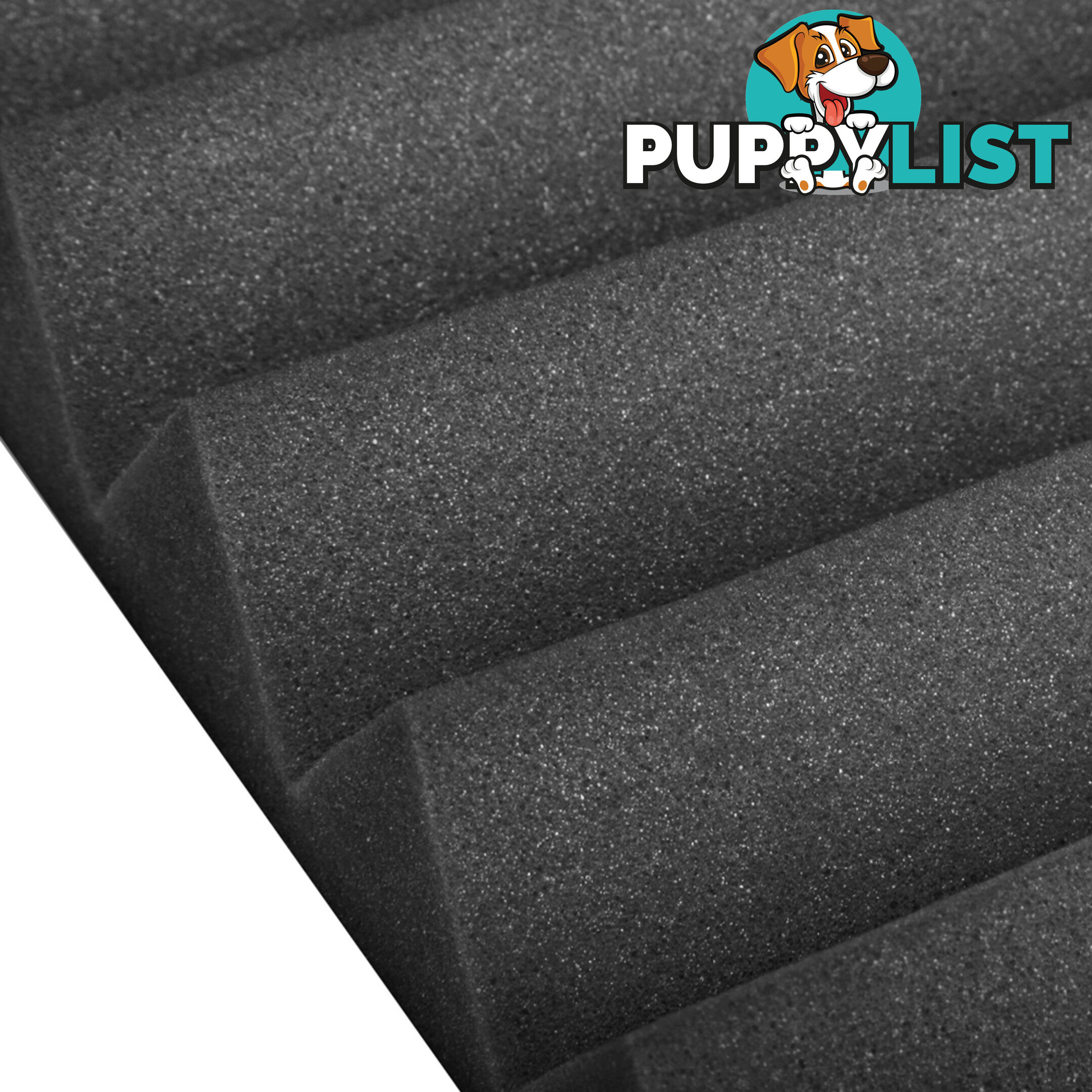 Set of 20 Studio Wedge Acoustic Foam Charcoal 30 x 30cm