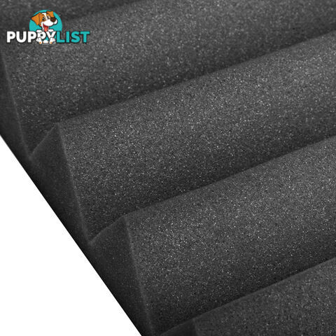 Set of 20 Studio Wedge Acoustic Foam Charcoal 30 x 30cm