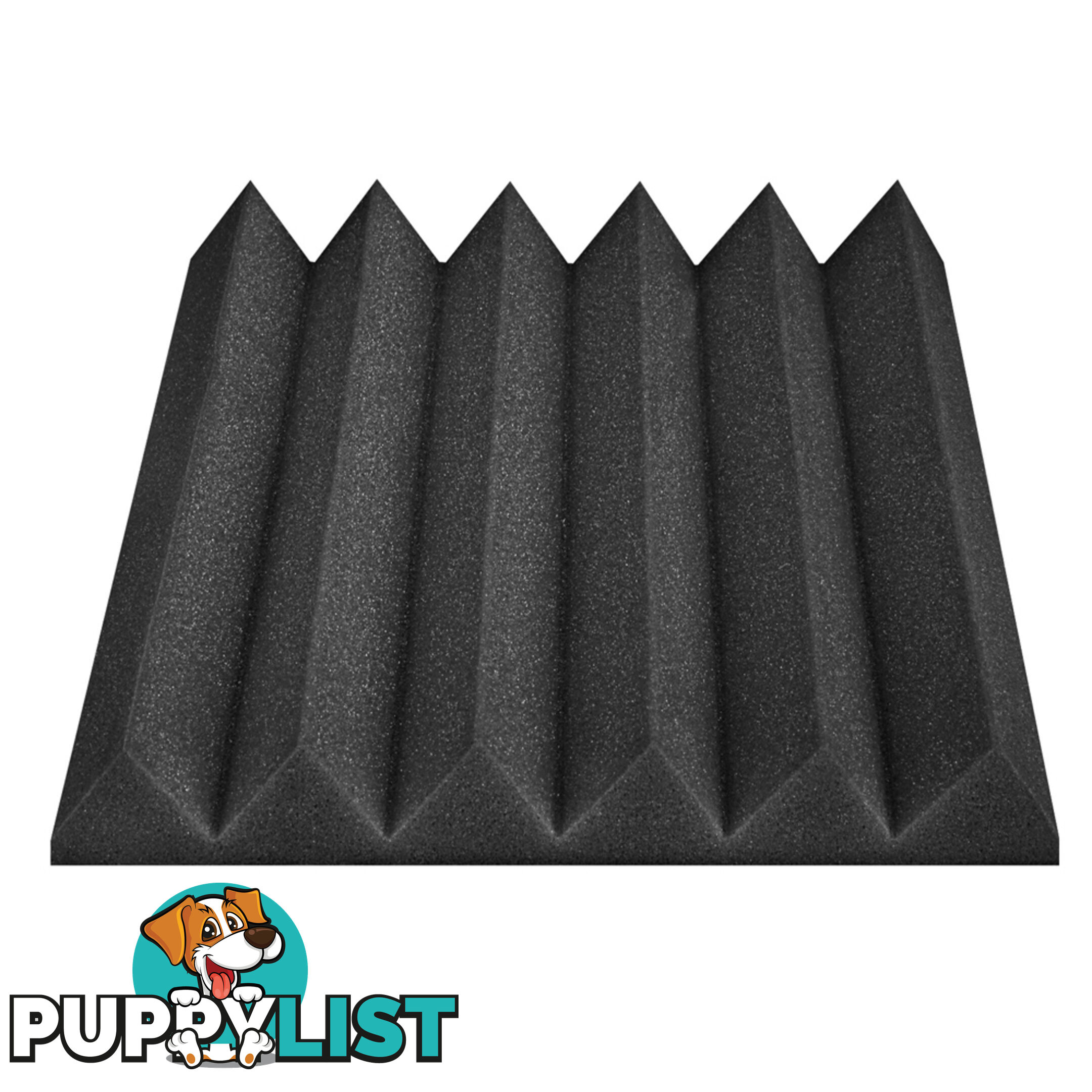 Set of 20 Studio Wedge Acoustic Foam Charcoal 30 x 30cm