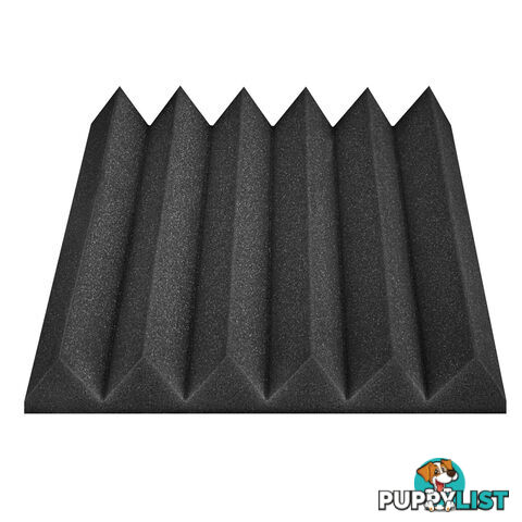 Set of 20 Studio Wedge Acoustic Foam Charcoal 30 x 30cm