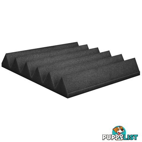 Set of 20 Studio Wedge Acoustic Foam Charcoal 30 x 30cm