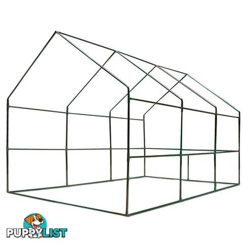 Garden Walk In Greenhouse PE Cover Plant House Decks Shed Green House 3.5Mx2Mx2M