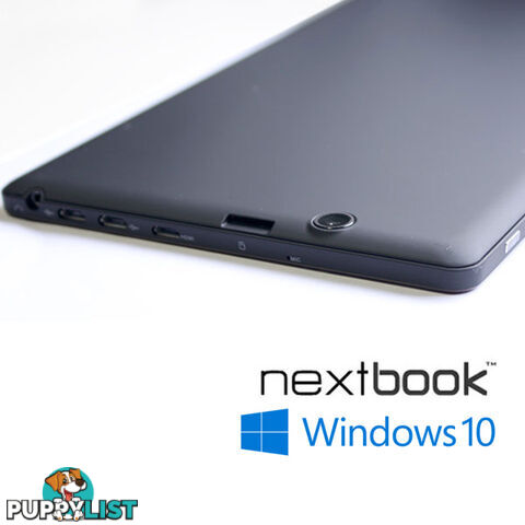 Nextbook 10.1 Inch 32G/Windows 10 /Quad Core with HDMI Output Tablet PC (NXW10QC32G)