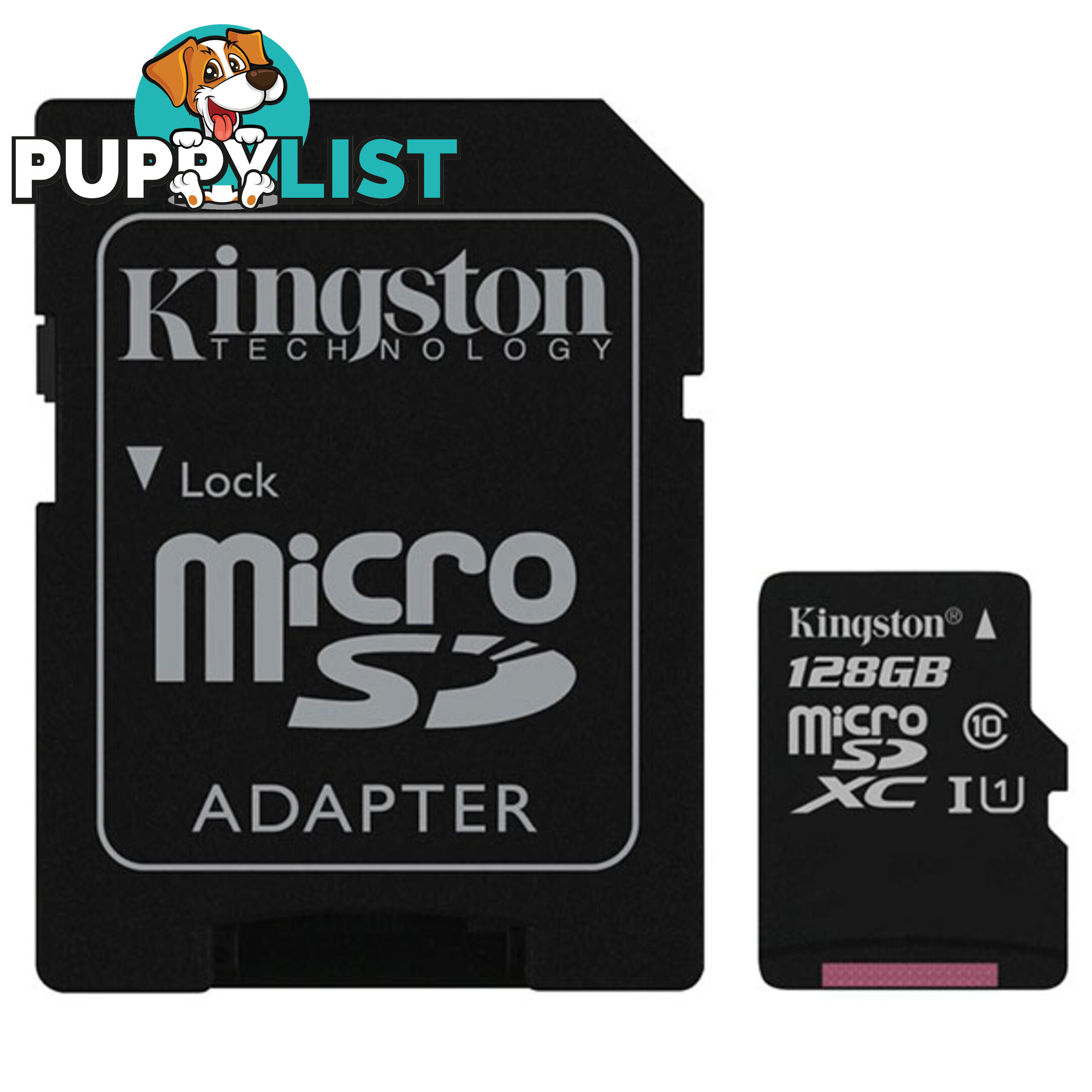 KINGSTON SDC10G2/128GBFR 128GB microSDXC Class 10 UHS-I upto 45MB/s with SD adaptor