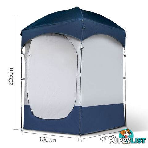 Single Camping Shower Toilet Tent Portable Outdoor Ensuite Change Room Shelter