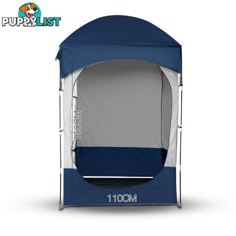 Single Camping Shower Toilet Tent Portable Outdoor Ensuite Change Room Shelter