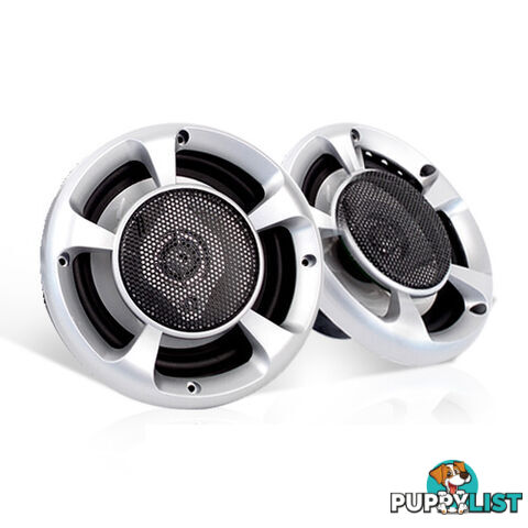 2 x 6.5&#34; 500W LED Light Car Speakers 3-Way Stereo Audio Sound System