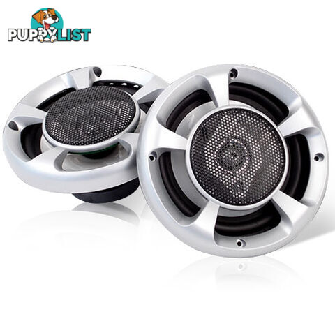 2 x 6.5&#34; 500W LED Light Car Speakers 3-Way Stereo Audio Sound System