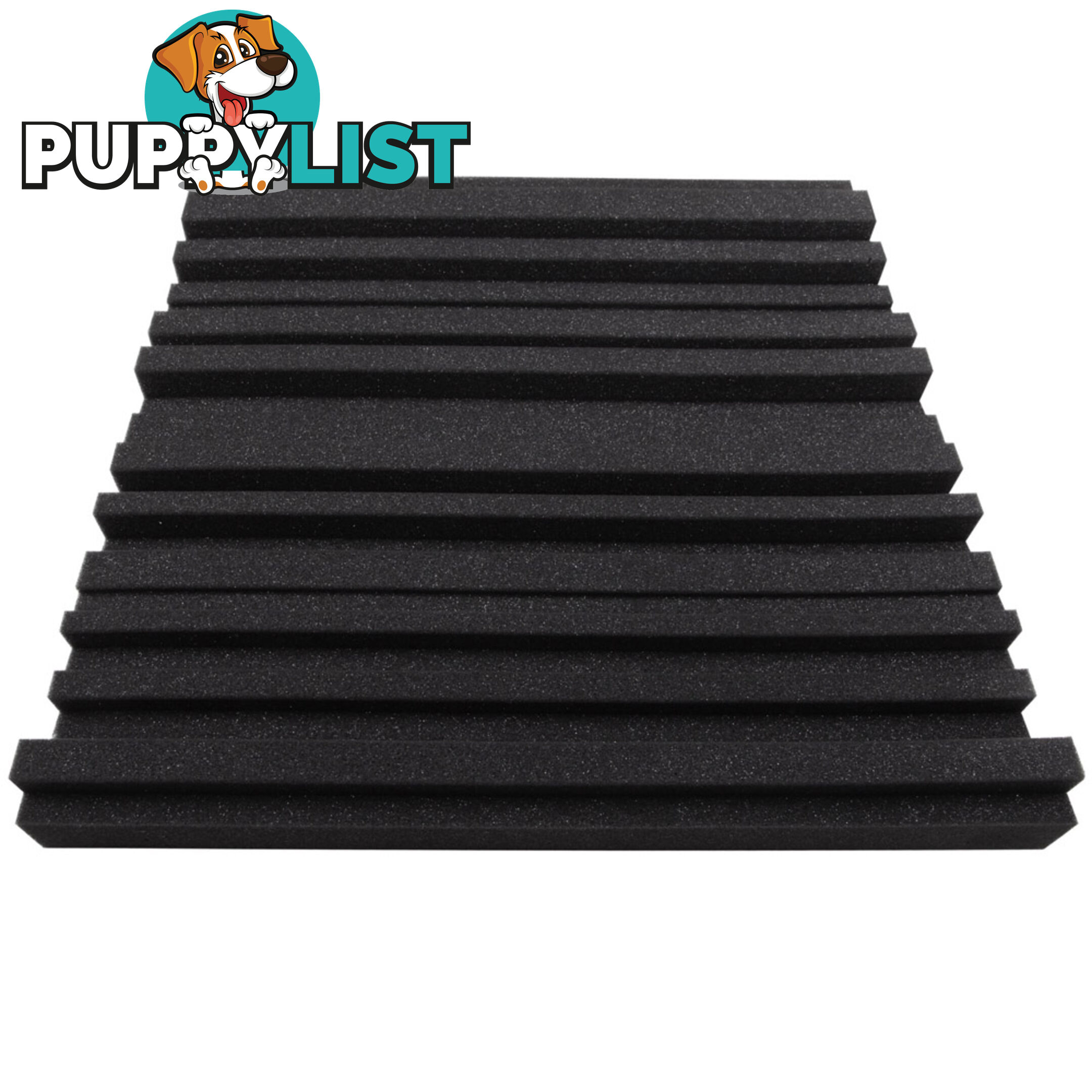 20 x Soundproof Foam Acoustic Foam Panel Sound Absorption Proofing Wedge 50x50cm