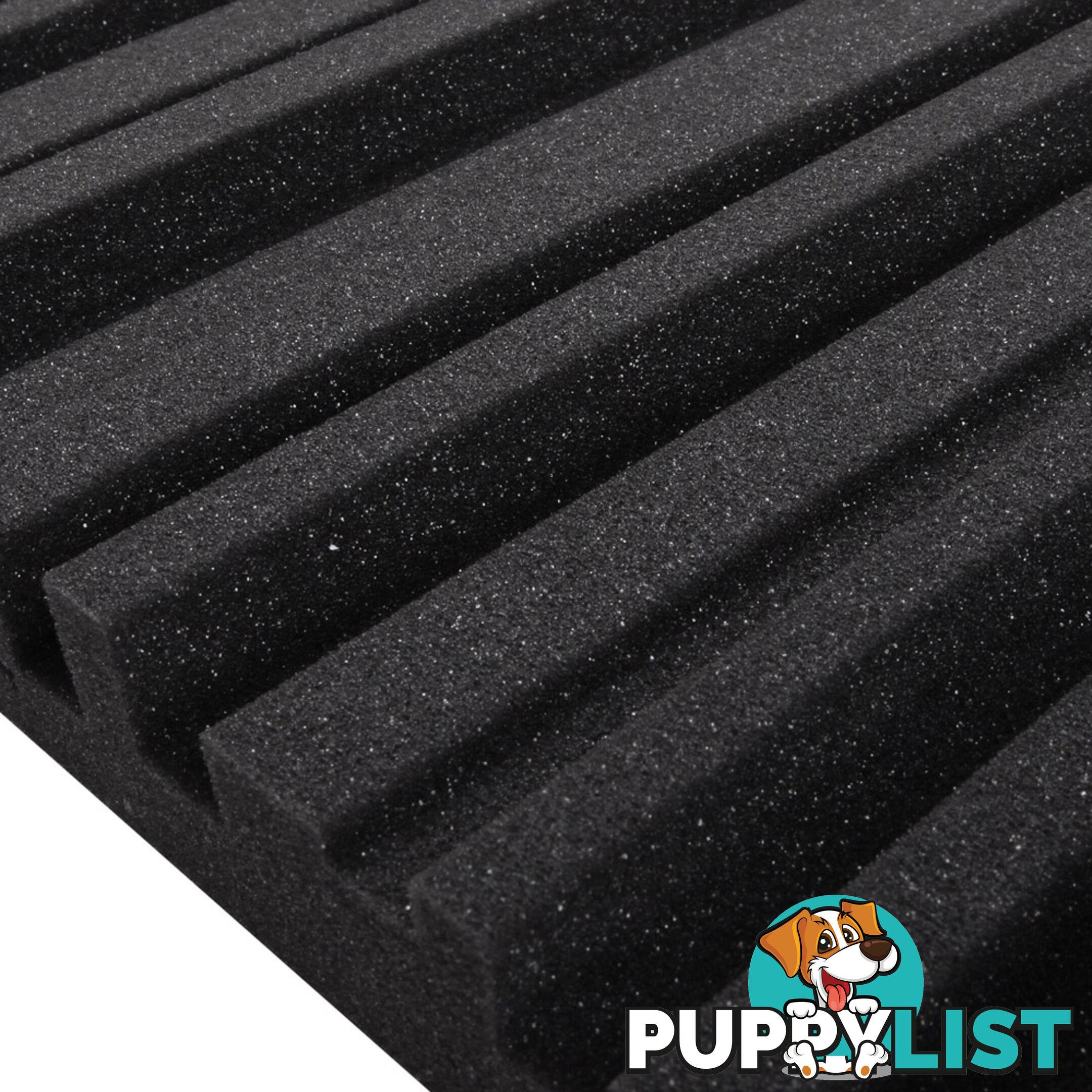 20 x Soundproof Foam Acoustic Foam Panel Sound Absorption Proofing Wedge 50x50cm