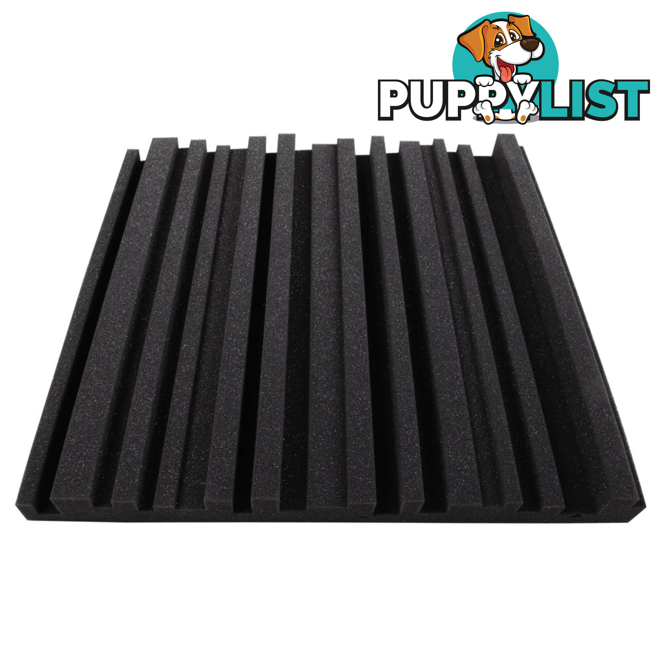 20 x Soundproof Foam Acoustic Foam Panel Sound Absorption Proofing Wedge 50x50cm