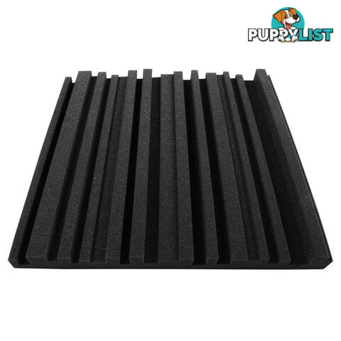 20 x Soundproof Foam Acoustic Foam Panel Sound Absorption Proofing Wedge 50x50cm