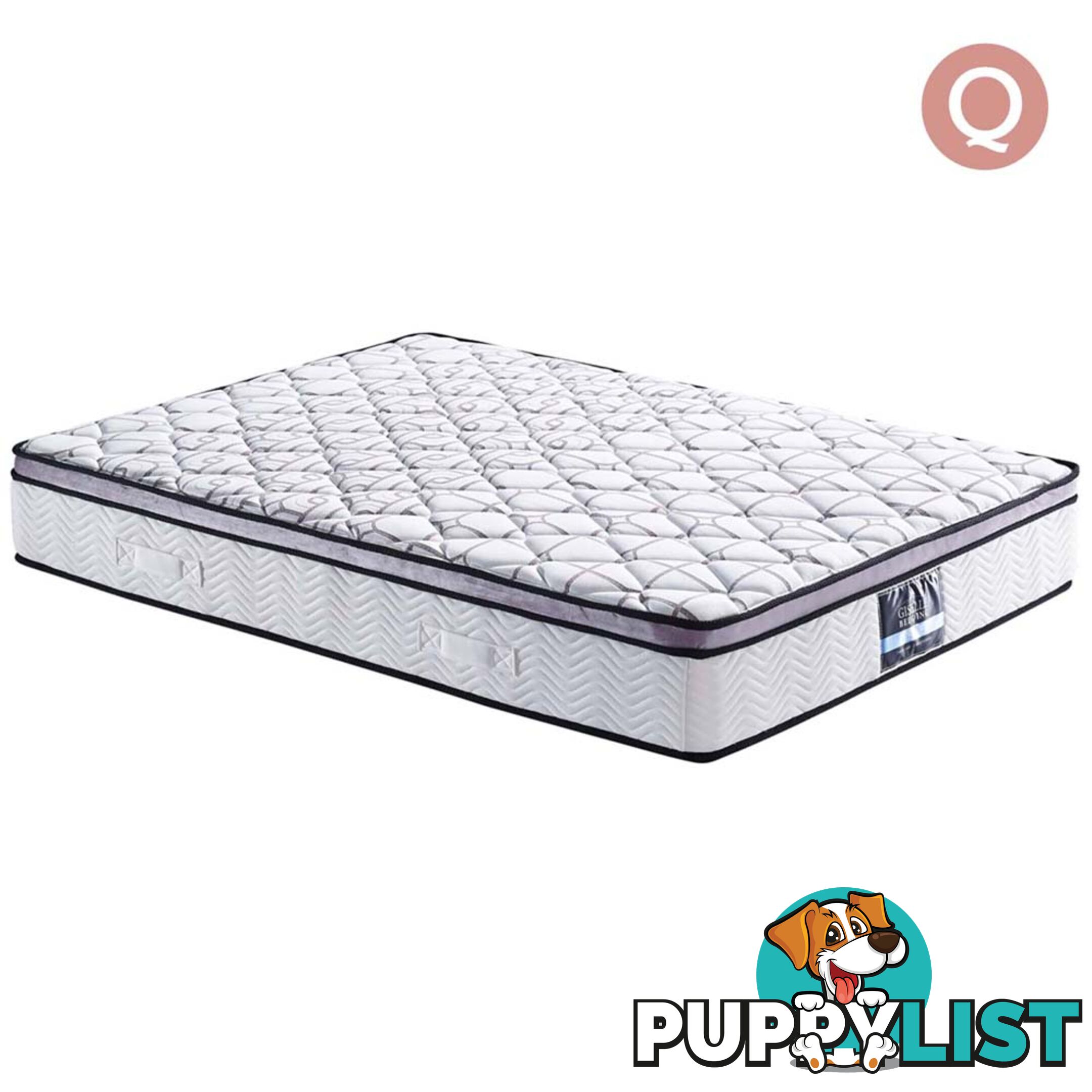 Cool Gel Memory Foam Mattress Euro Top Pocket Spring Air Mesh Bed Queen