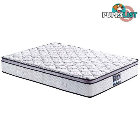 Cool Gel Memory Foam Mattress Euro Top Pocket Spring Air Mesh Bed Queen