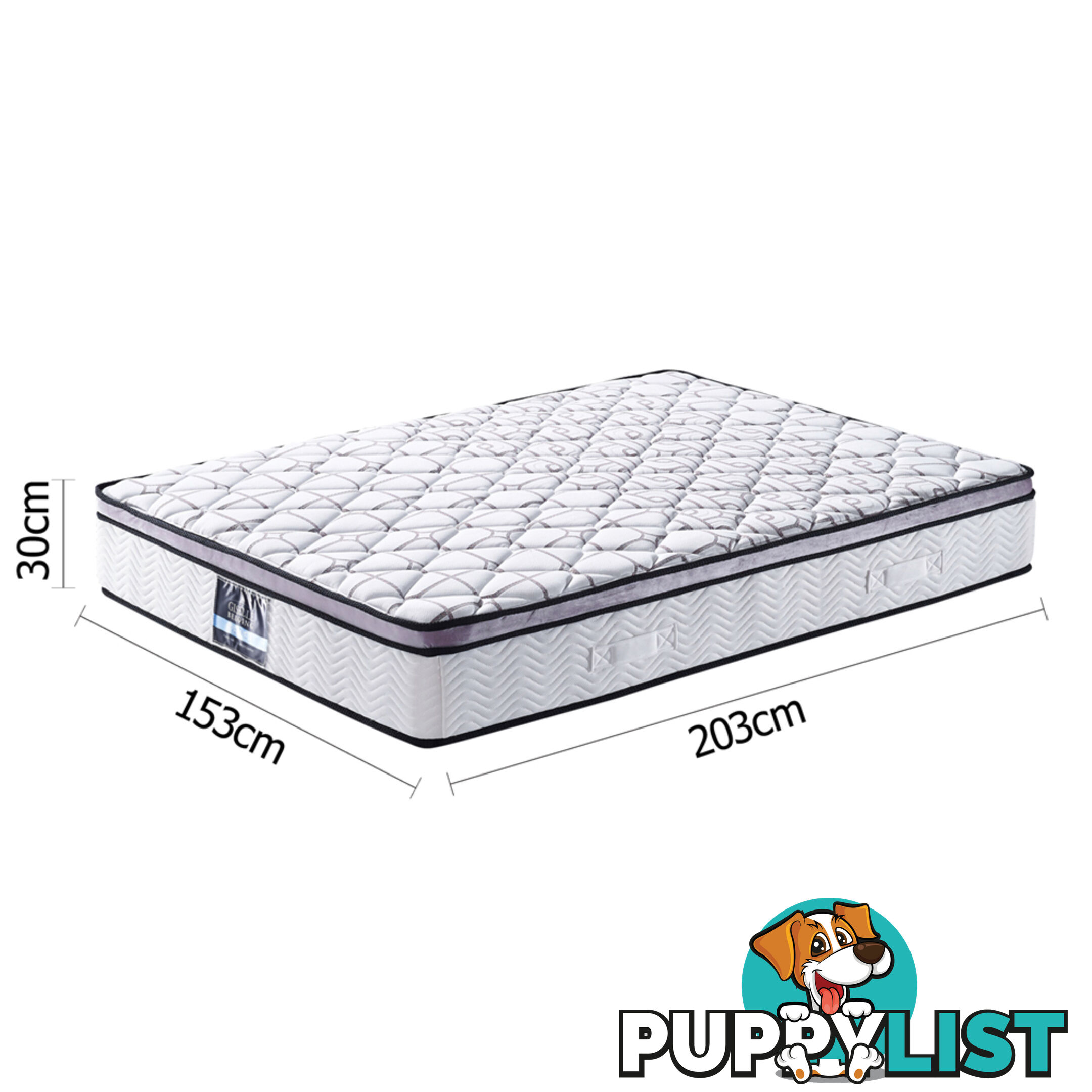 Cool Gel Memory Foam Mattress Euro Top Pocket Spring Air Mesh Bed Queen