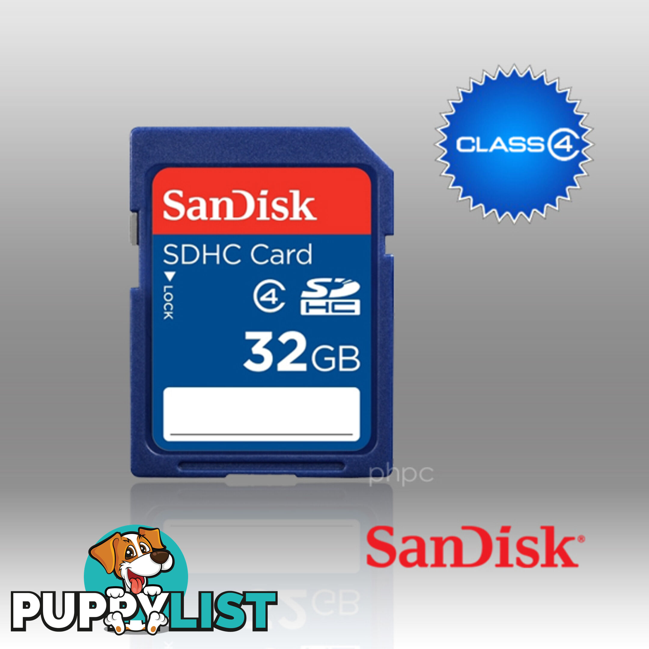 SANDISK SDHC SDB 32GB CLASS 4