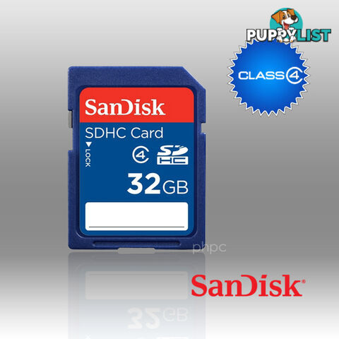 SANDISK SDHC SDB 32GB CLASS 4