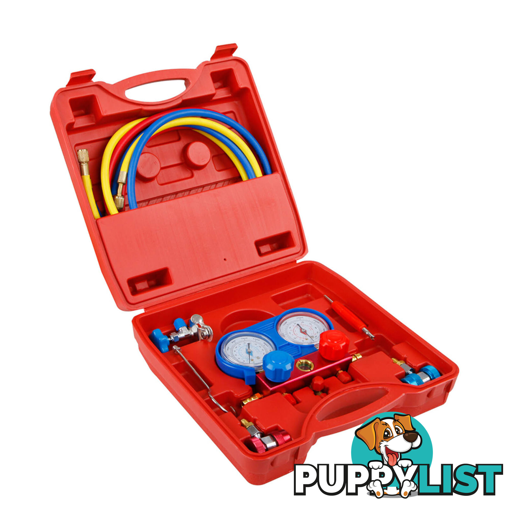 Giantz Air Conditioning Manifold Gauge Kit