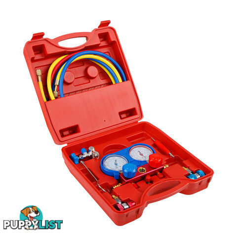Giantz Air Conditioning Manifold Gauge Kit