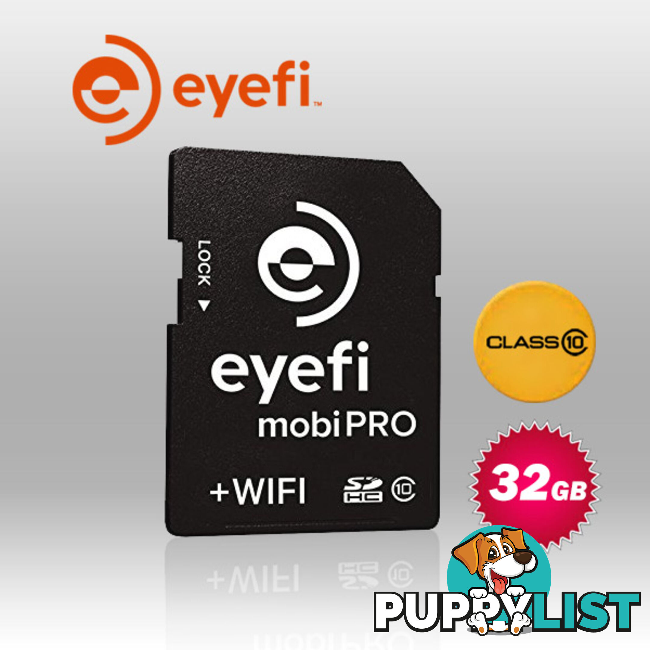 EYE FI  32GB mobi +wifi pro SDHC class 10 Card (MOBIPRO-32)