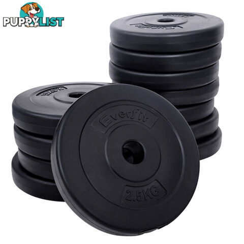 35KG Dumbbell Set Home Gym Fitness Exercise Body Workout Adjustable Weights