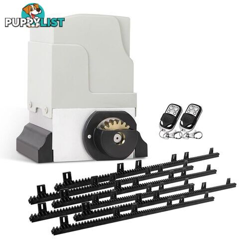 1800kg  LockMaster Automatic Sliding Gate Opener with 2 Remote Controllers