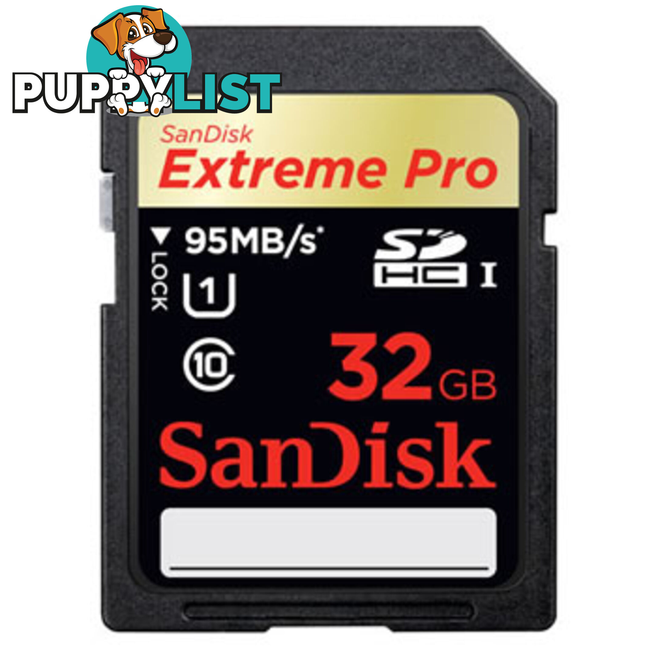 SanDisk Extreme Pro SDHC SDXPA 32GB UHS-I Memory Card 95MB/s