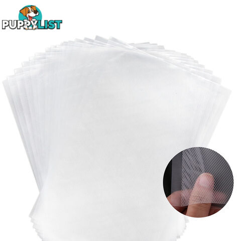 100 Food Sealer Bags: 20 x 30cm