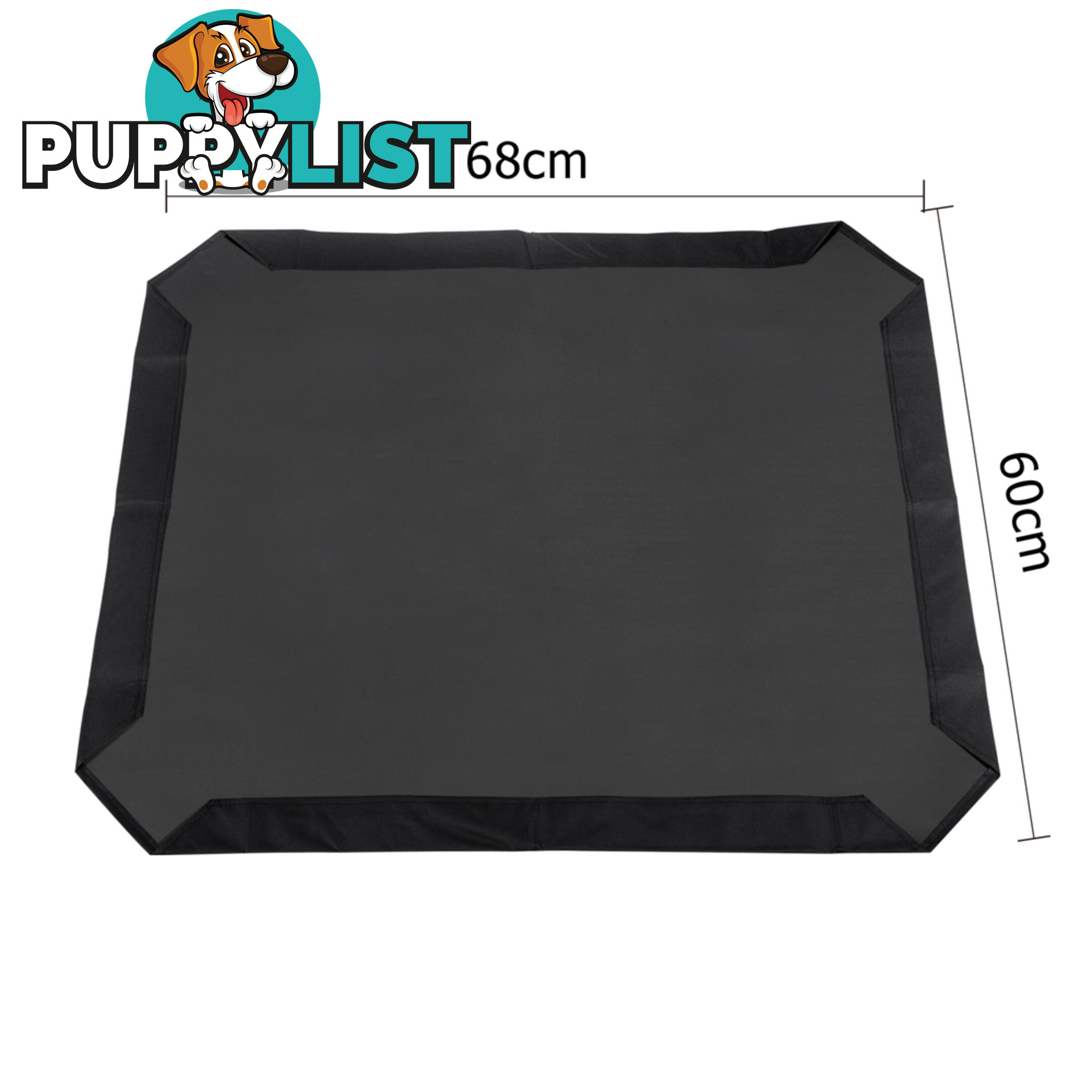 Medium Replacement Cover Puppy Pet Bed Dog Cat Trampoline Hammock 60 x 68cm