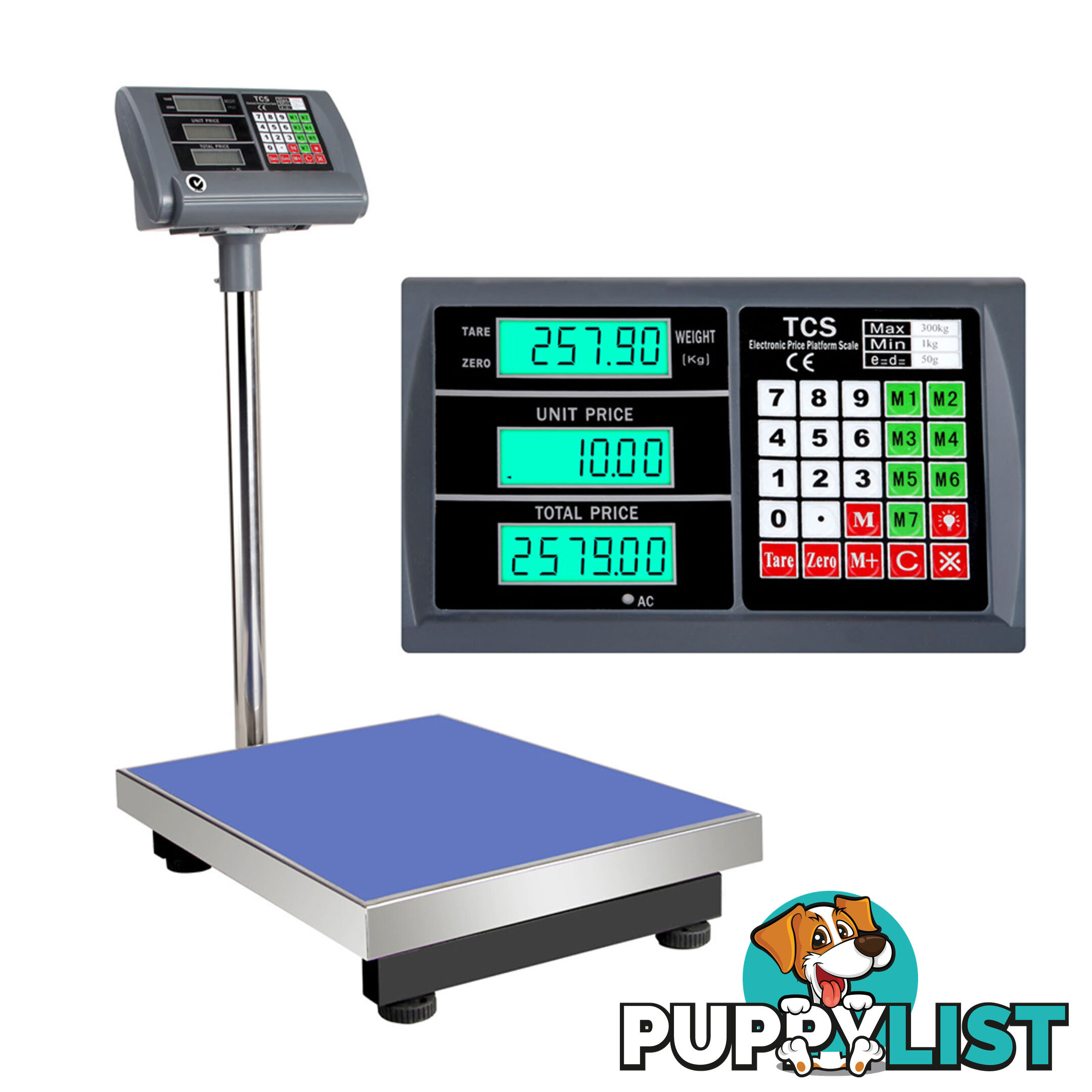 Electronic Platform Digital Scale Shop Computing Postal Weight Postage 150kg