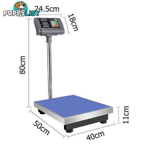 Electronic Platform Digital Scale Shop Computing Postal Weight Postage 150kg