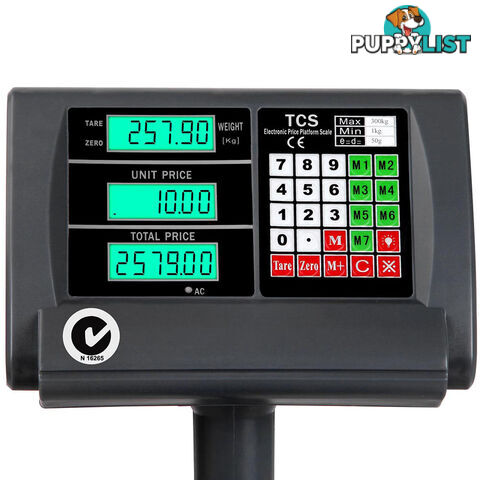 Electronic Platform Digital Scale Shop Computing Postal Weight Postage 150kg