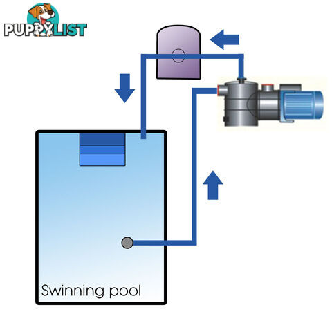 1200w Swimming Pool Pump 23000L/hour