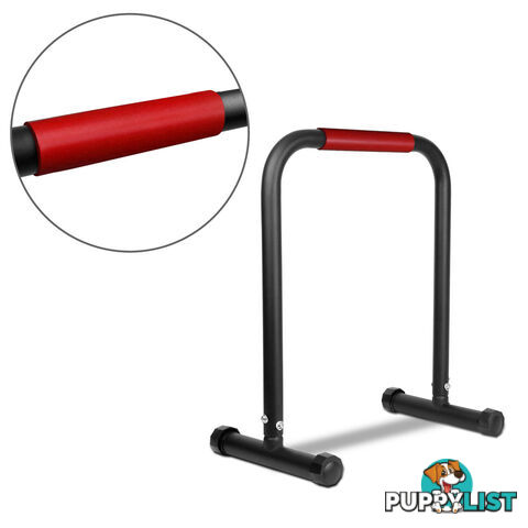 Fitness Chin Up Dip Parallel Bars Black