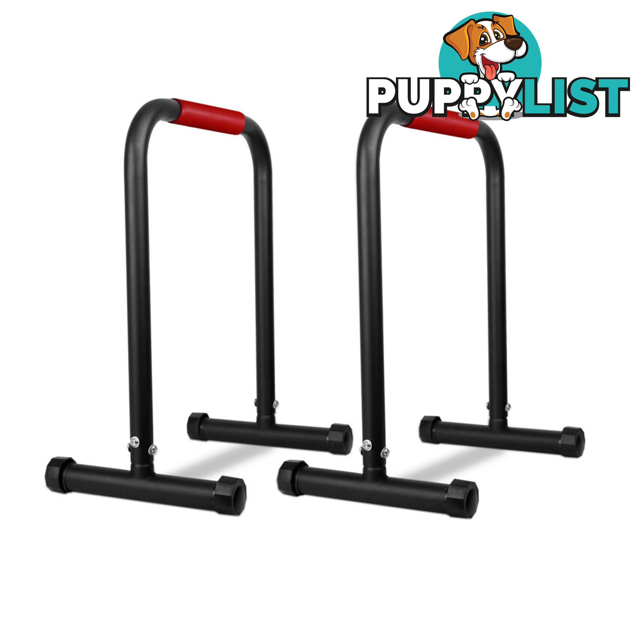 Fitness Chin Up Dip Parallel Bars Black