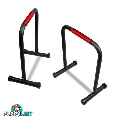 Fitness Chin Up Dip Parallel Bars Black